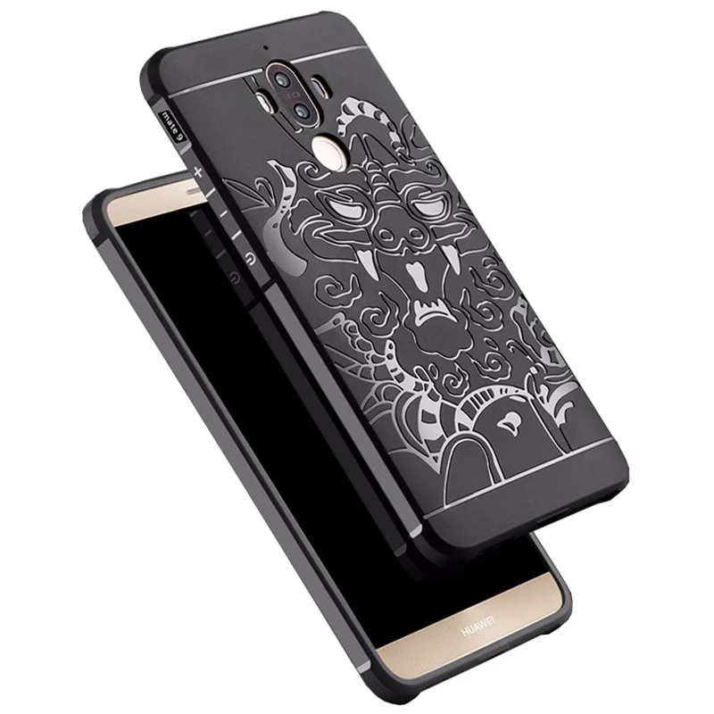 

For Huawei Mate 9 Back Case Anti-knock Armor Silicon Protective Covers For Huawei Mate9 Phone Housing Shell Capa Fundas Coque