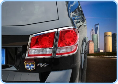 Выше star 2 шт. ABS chromes передние фары обложка+ 4 шт. задний фонарь крышка для Dodge Journey 2013