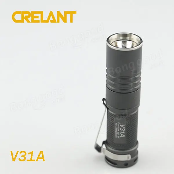 

CRELANT 450LM 3modes flashlight 2 Torch Adjustable Mini LED Outdoor camping hiking Zoomable Flashlight for CR123A battery