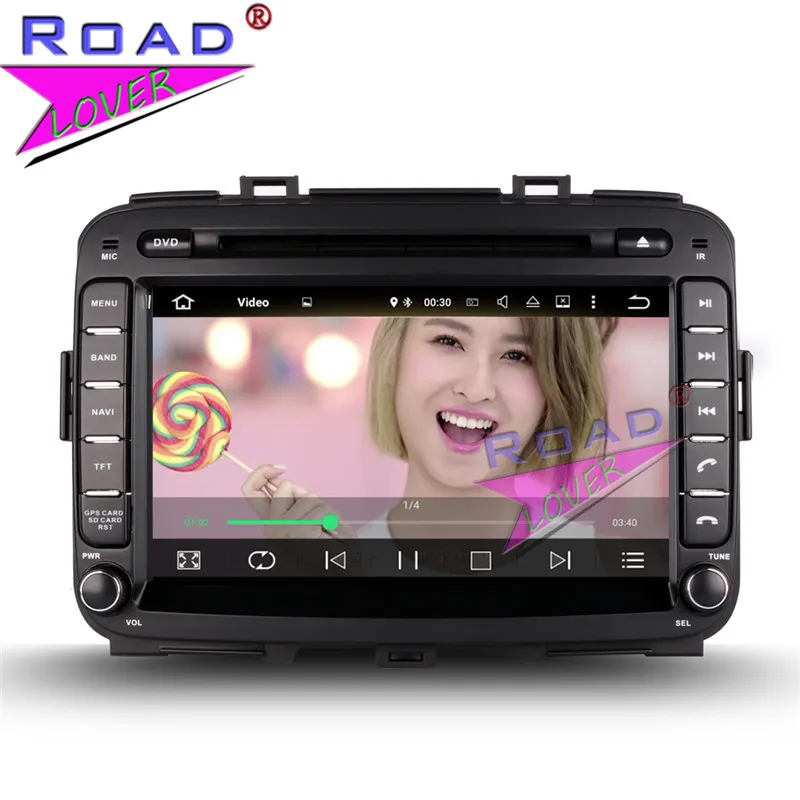 Excellent Roadlover Android 9.0 Car DVD Automotive Player Radio For KIA CAarens 2013- New Stereo GPS Navigation Magnitol Double Din Video 5