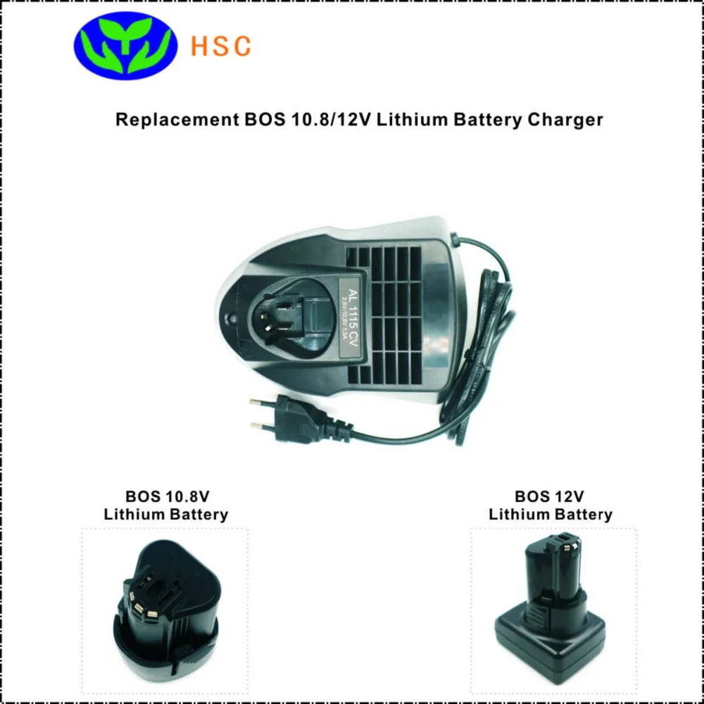 

HSC_BOS-CH03 10.8/12V Lithium Battery Charger Replacement BOS BC330 BC430 BC430A Original Lithium Battery Charger