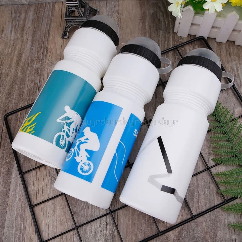 750 мл бутылка для воды Портативный велосипед Велоспорт пешая ходьба походы Спорт на открытом воздухе легкая пластиковая чашка MTB велосипед