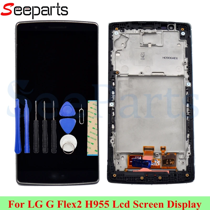 100% протестированная гарантия 5 &quotLG G Flex 2 H955 LCD LS996 US995 H950 кодирующий
