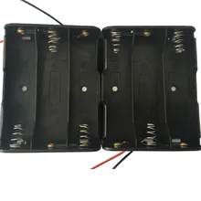 3X18650 12 V держатель литиевой батареи корпус батареи коробка для 3 шт 18650 литиевая батарея с 6 ''провода, 15 шт./партия