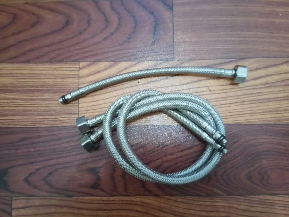 MTTUZK 304 нержавеющая сталь G1/2 &quot60 см/80 см Гибкий Смеситель для холодной/горячей
