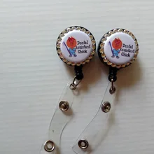 Шикарная катушка для значка ID держатель RDA зарегистрированный стоматологический помощник 10 шт./партия