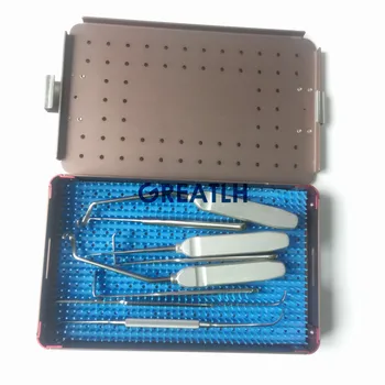 

8pcs/Set Nose plastic surgery instrument set nasal bone Costal cartilage tool