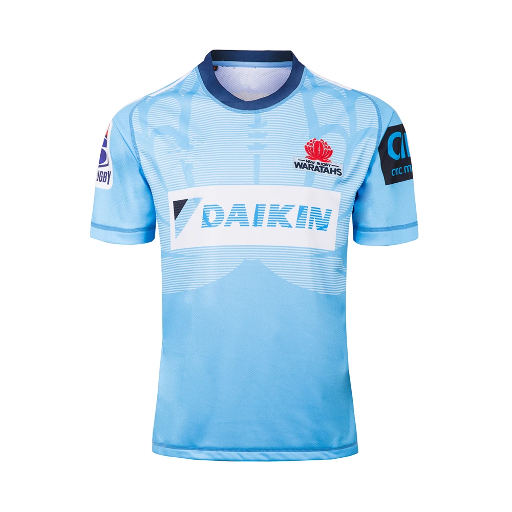 مخصص أسماء و أرقام 2019 NSW الرجبي WARATAHS المنزل قميص كرة قدم أمريكية مصنوع من الصوف الدوري قميص waratah جيرسي S-3XL