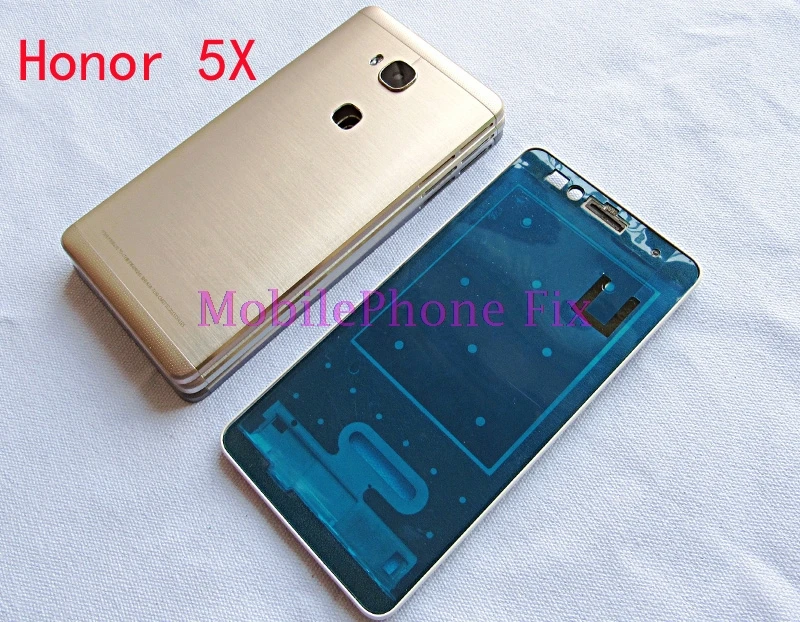 

Original Complete Full Housing For Huawei Honor 5X X5 GR5 LCD Front Frame+Back Battery Cover Replacement Parts