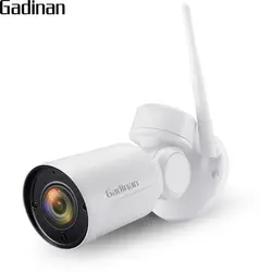 GADINAN Full HD 1080p Беспроводной Смарт Wi-Fi 2,8-12 мм Mini CCTV PTZ панорамирования/наклона 4xzoom безопасности IP Камера аудио запись Yoosee Max 128 г