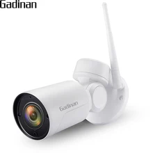 GADINAN Full HD 1080P Wireless Smart WiFi 2.8-12mm Mini CCTV PTZ Pan/Tilt 4XZoom Security IP Camera Audio Record Yoosee Max 128G
