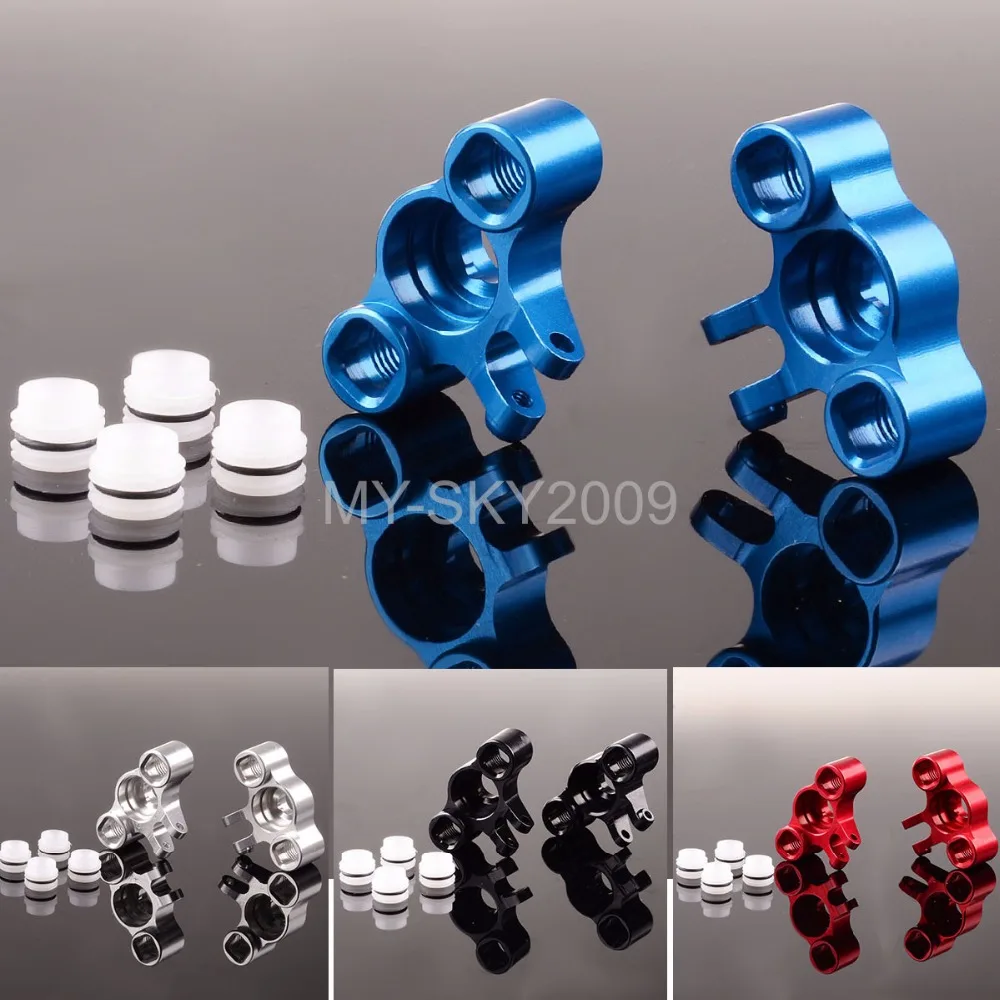 

2pcs ALUMINUM Axle Carriers Right & Left 7034 For RC Traxxas 1/16 E-Revo Slash Summit