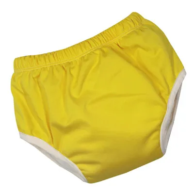 Однотонные Детские подтяжки Pororo, бамбуковые тренировочные штаны для горшка, водонепроницаемые тканевые подгузники, штаны для малышей от 18 месяцев до 3 лет - Цвет: 403