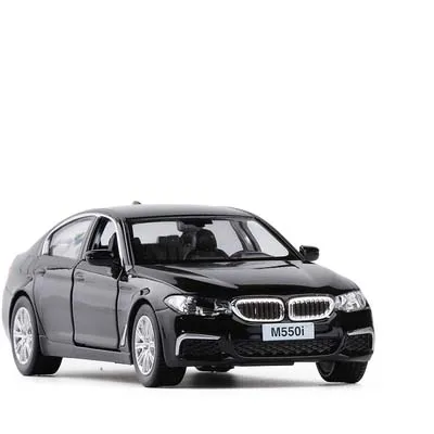 Высокая имитация RMZ City 1/36 M550i Diecasts модель игрушечного автомобиля из металлического классического сплава Модель автомобиля отличные игрушки для детей Подарки - Цвет: Черный