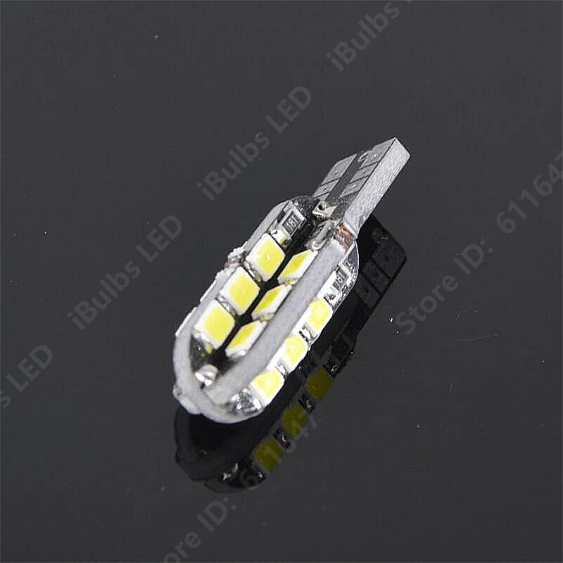 

100PCS Hot sale T10 168 194 W5W 168 24 SMD LED 2835 Car Auto Clearance Lights Marker Lamps Reading Light Dome lamp Bulb