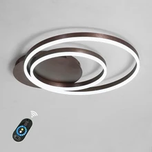 Modern LED Ceiling Lights Circle Flush Mount Lamp Brushed Aluminum Acrylic Ceiling Lamp Dimmable Lighting Fixture macarons ceiling lamps rose colors metal lamp body acrylic lamp shade colorful post modern ceiling light led lighting fixture