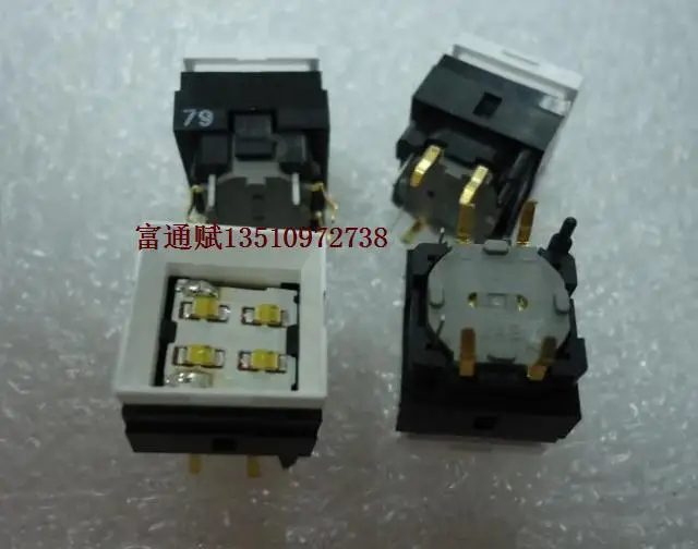 [ BELLA]Imported Japanese JAE button switch with LED orange light touch