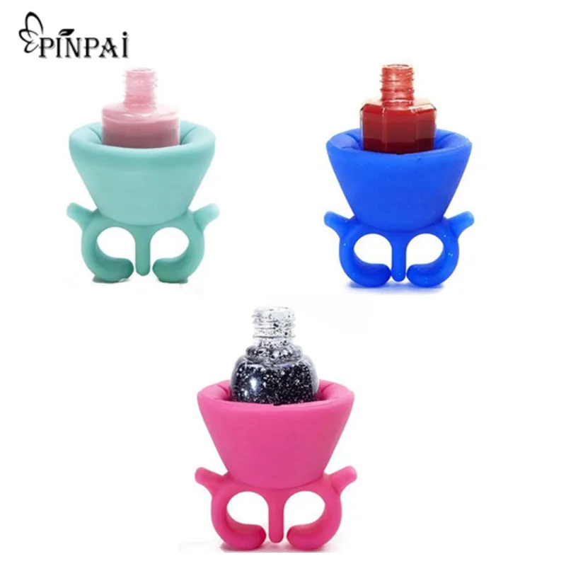 1pcs Wearable Nail Polish Holder Silicone Finger Ring Drying Rack 1pcs Wearable Nail Polish Holder Silicone Finger Ring Drying Rack Organizer Art Tools Diy Oil Gel Manicure Stand On Aliexpress Alibaba Group