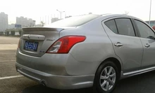 ABS Spoiler for NISSAN SUNNY 2011 2012 2013 2014 .Primer Unpainted