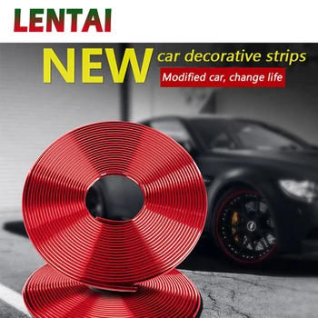 

LENTAI For Kia rio ceed sportage 2017 cerato Nissan qashqai j11 juke tiida Lexus NEW Car Decoration Strip Trim Stickers Styling