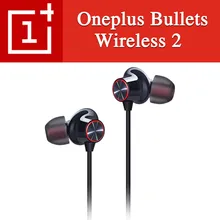 Официальный Oneplus Bullets беспроводной 2 Bluetooth наушники OnePlus Bullets 2 для Oneplus 7 Pro интерфейс Warp flash Charge функция