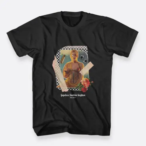 

Hopeless Fountain Kingdom Halsey Black Tees S to 3XL Cotton T-shirts