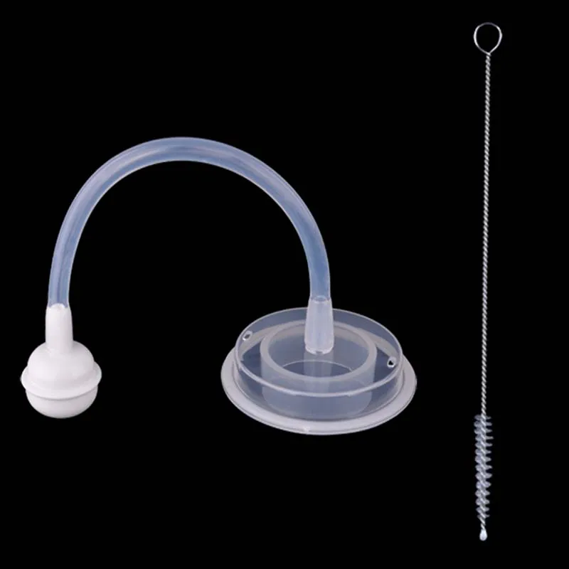Baby Accessories Dedicated Straw Wide-mouth Bottle Accessories Wide Mouth PPSU Straw Brush Combination 4Pcs/Set