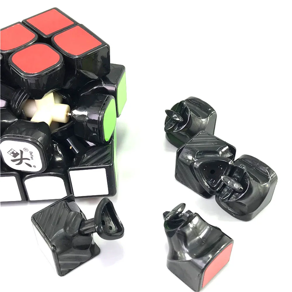Da ЯН ЖАН Chi 2017 3*3*3 черный Волшебные кубики Головоломки Скорость Cube Развивающие игрушки подарки для детей Детская