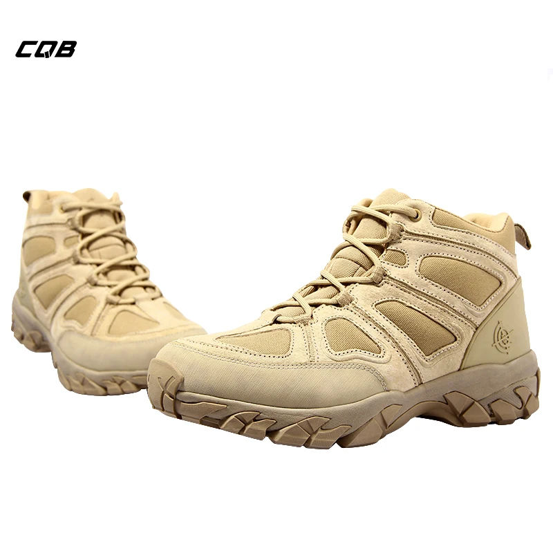 CQB Outdoor Sport Tactical Military Boots Hiking Shoes Walking Men