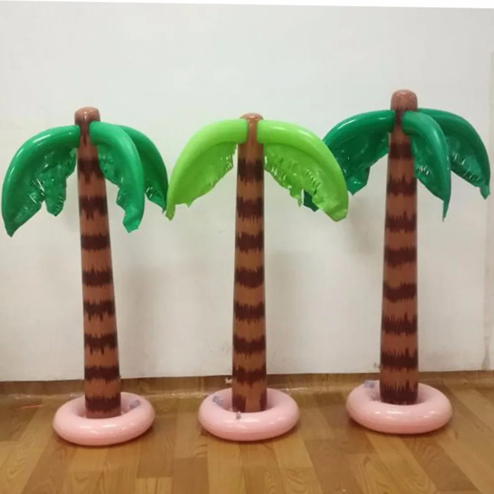 90cm Inflatable Tropical Palm Tree Pool Beach Party Decor Toy Outdoor