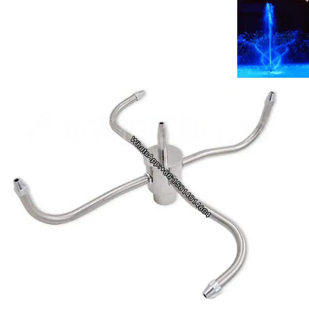 

1 inch 1.5 inch 2 inch Stainless steel rotating fountain nozzle, rotating nozzle, pool fountain, water nozzle