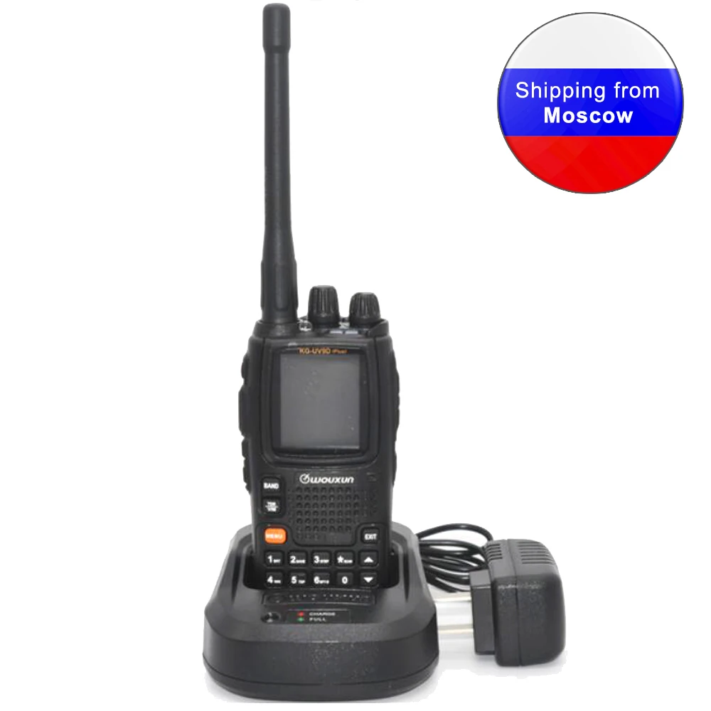 

Dual Band Radio WouXun KG-UV9DPlus Walkie Talkie 136-174MHz/400-512MHz 7 Bands FM transceiver UV9DPLUS