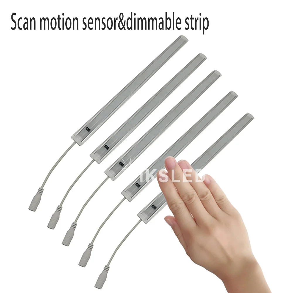 Ir Sensor U Aluminium Profile 8520 Led Rigid Strip 50cm 36leds 12v With