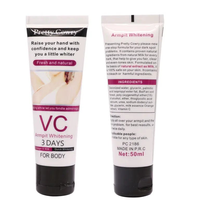 Body Armpit Whitening Cream Skin Care Between Legs Knees Private Parts Whitening Formula Armpit Whitener Intimate TSLM2