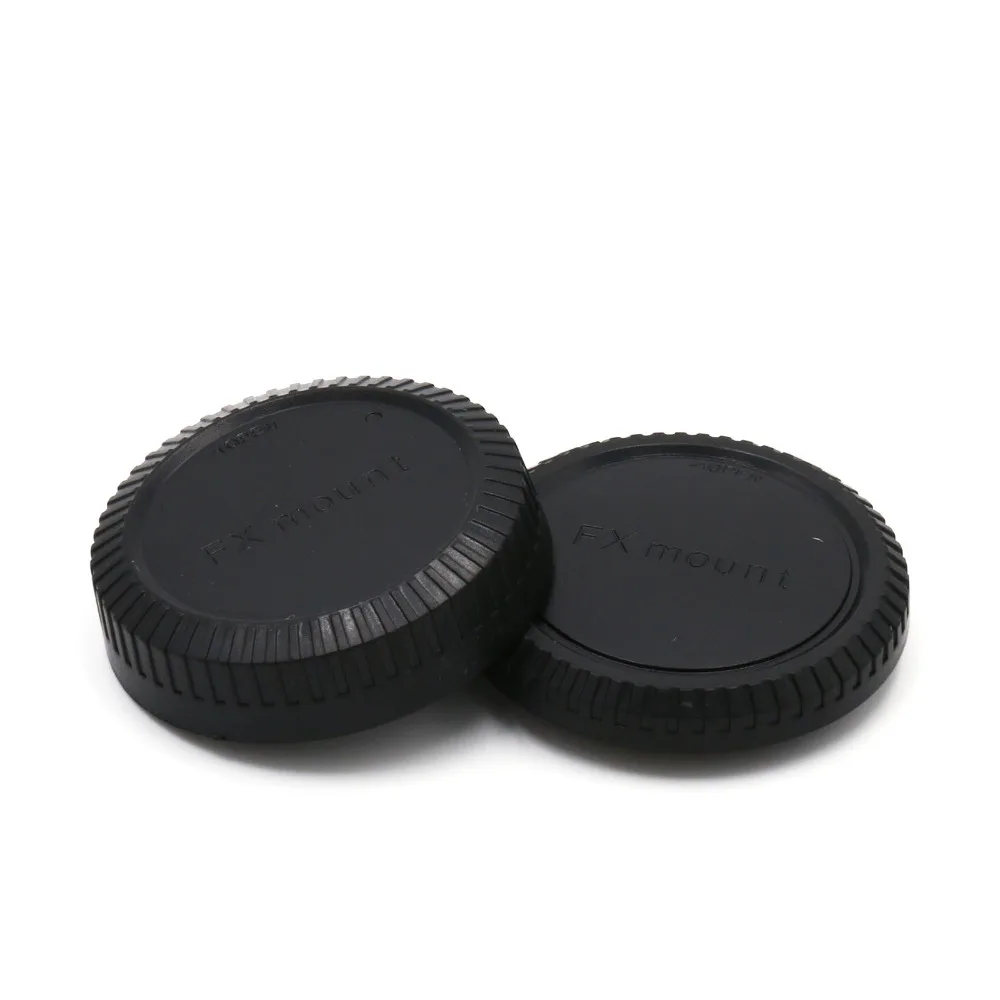 Cuerpo De Plástico Cubierta Tapa Cámara Tapa Trasera de Objetivo para Fujifilm Fuji FX X-Mount 2 un