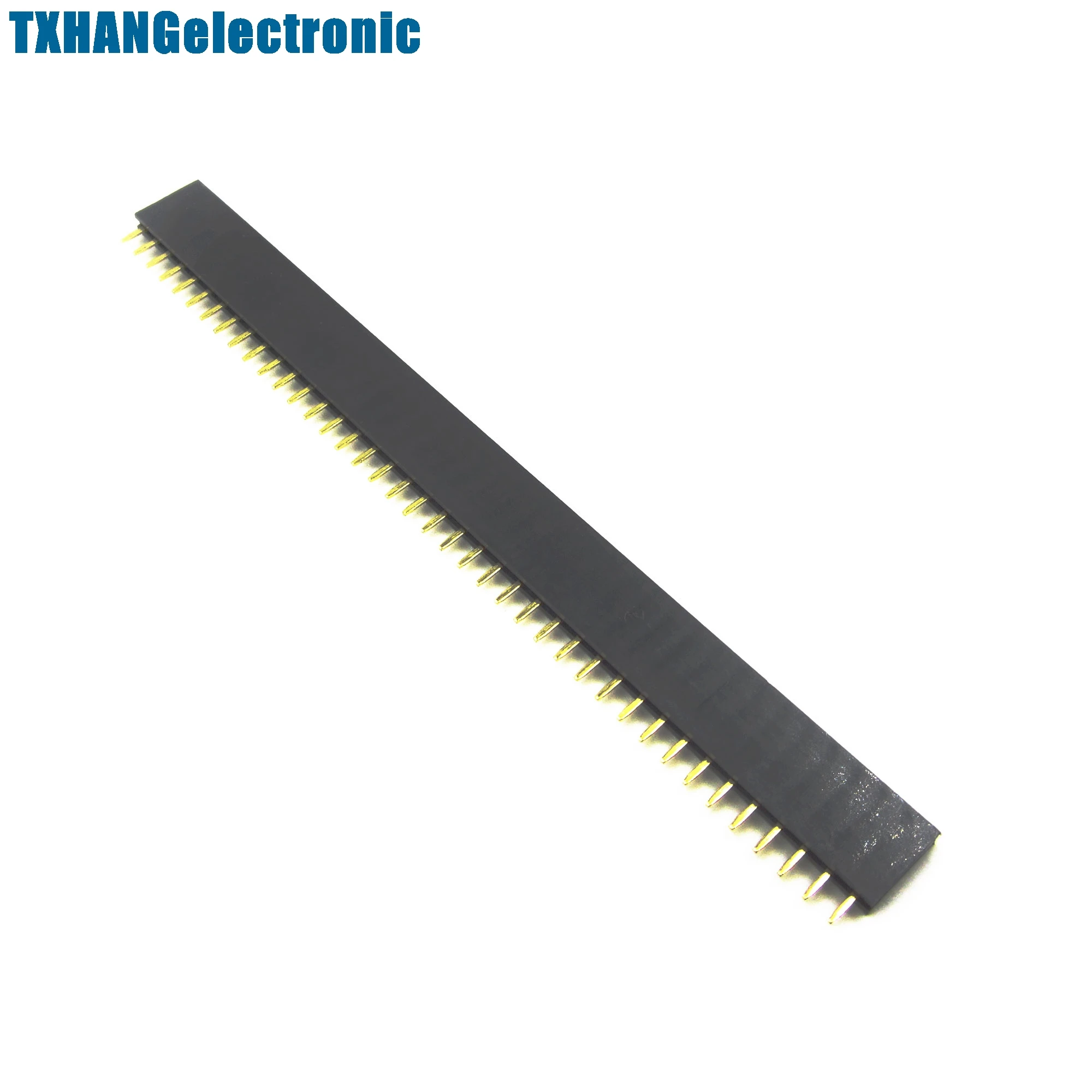 5PCS 40Pin 2.54mm Single Row Straight Female Pin Header Strip