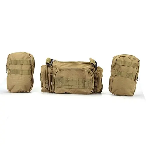 Todos los días llevar EDC mochila de Nylon caqui militar Camping senderismo Trekking Todos los días llevar EDC mochila de Nylon caqui militar Camping senderismo Trekking