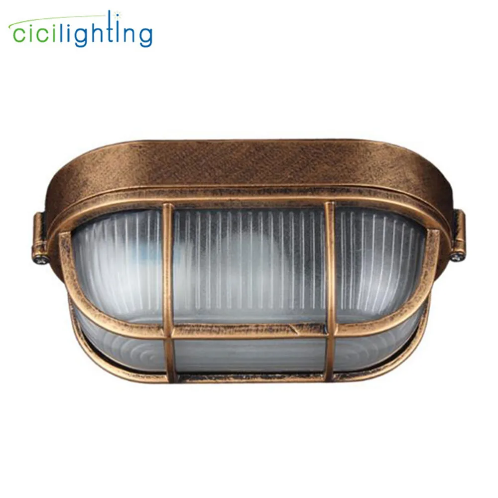 Kopen Retro Industri euml;le Loft Nordic outdoor Plafondlamp vintage balkon gangpad buiten inbouw lamp yard tuin veranda verlichting