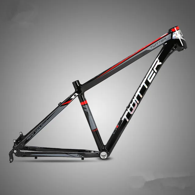 Best Price TW3900XC MTB Aluminum Alloy Mountain Bike Frame Flat Welding Inner Line Bright Colorful Mark Customizable Bicycle Frame