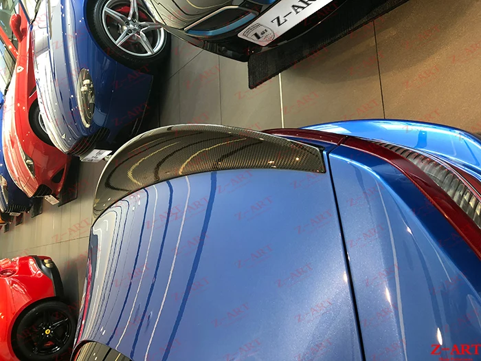 Z ART задний спойлер из углеродного волокна для Maserati Gran Turismo 2008 2018 углеродное