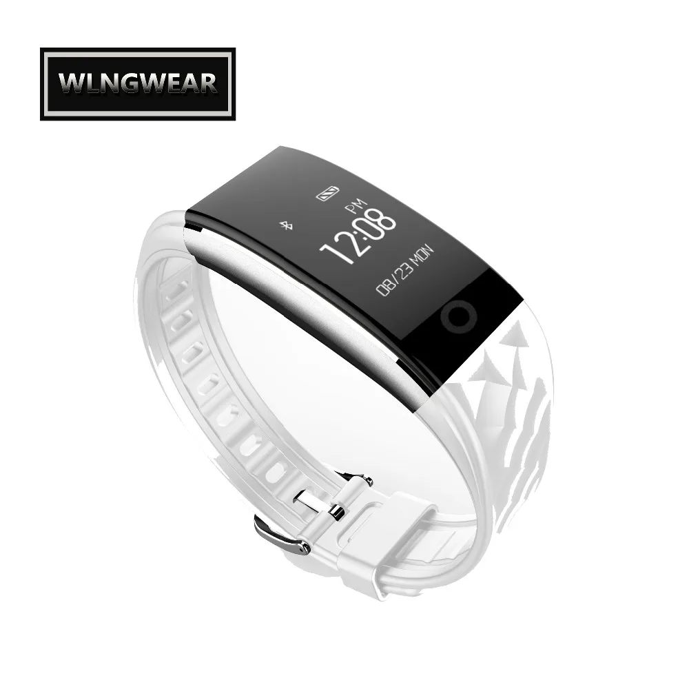 Wlngwear S2 Smart Wristband Heart Rate Monitor Sport Fitness Bracelet