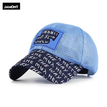 

New Summer Baby Hat For Girls Adjustable Children Baseball Cap For Boy Mesh Denim Baby Cap Kids Sun Hats For 4-12 Years