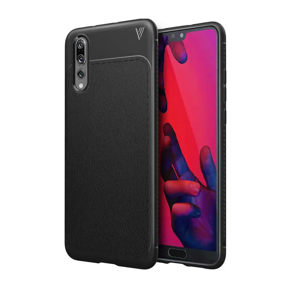 

IVSO Fashion New Design Brush Tpu Mobile Shell For Huawei P20 Pro 2018 Shockproof Cell Phone Case