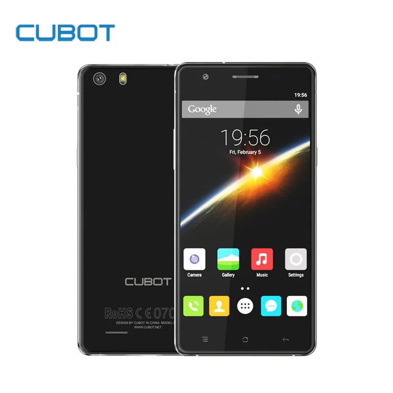 CUBOT X16S 5.0 Дюймов HD Экран Смартфона MTK6735A Quad Core Android 6.0 Сотовый Телефон 3 ГБ RAM 16 ROM