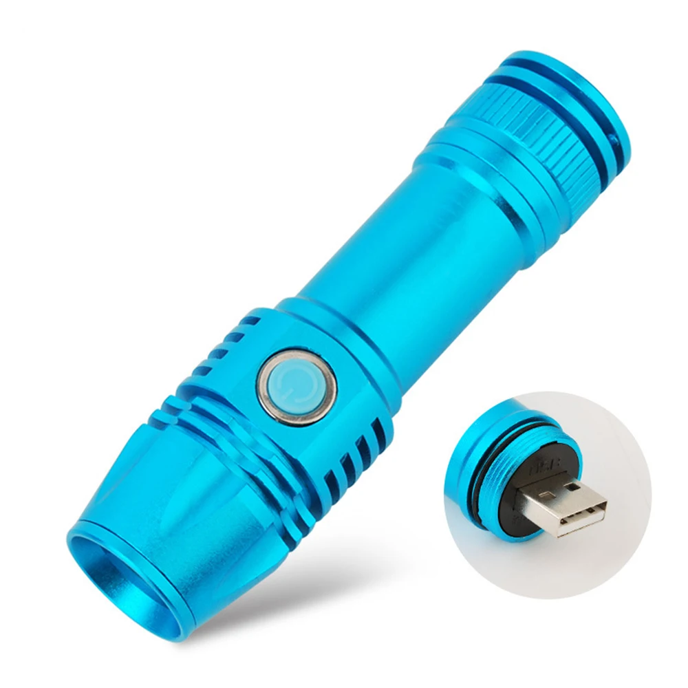 

Pocket Mini CREE Q5 LED Flashlight USB Rechargeable Portable Waterproof White Light Small LED Torch Lanterna Camping Outdoor