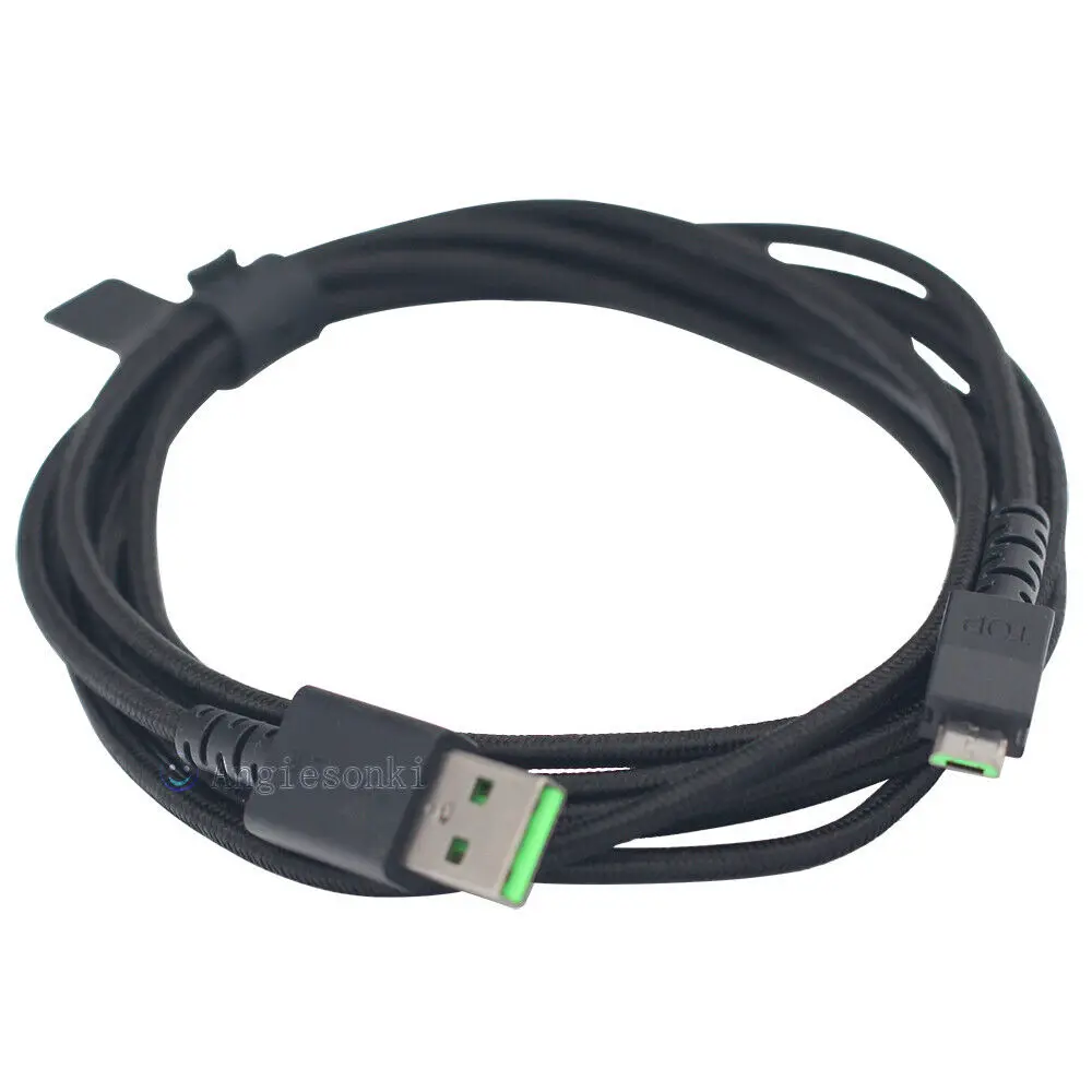 Micro USB wire data line charging cable for Razer Mamba Wireless Mouse