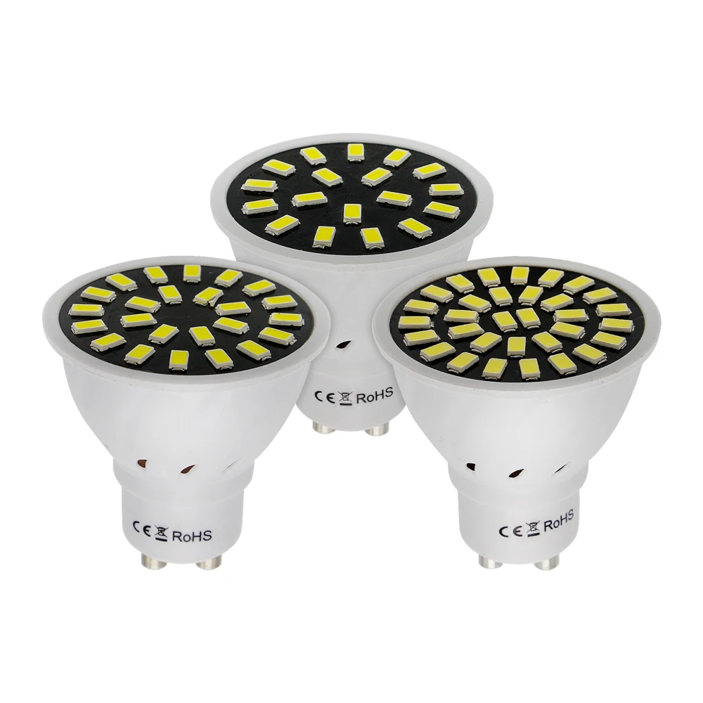 1 x CE&RoHs GU10 LED Spotlight SMD 5733 Light Replace 4W 6W 8W CFL AC