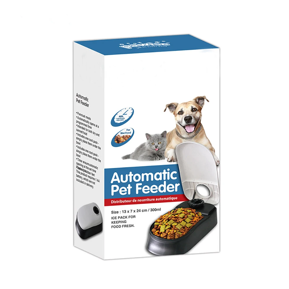 2017 Hot Sale Pet Dog Food Dispenser Intelligent And Automatic Pet Food