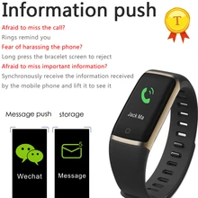 Водонепроницаемый смарт-браслет с пульсометром, фитнес-браслет, спортивный трекер, сообщение, датчик артериального давления, кислородный монитор, смарт-браслет