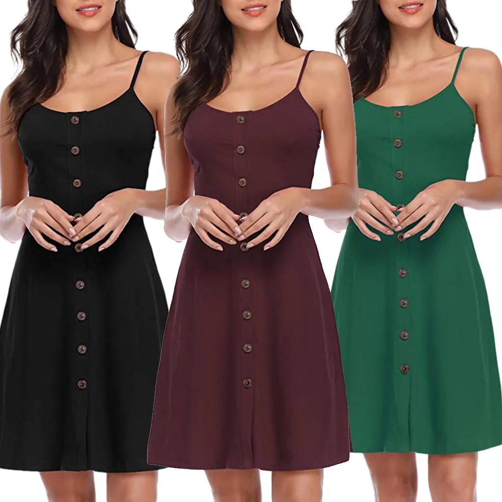 

Summer Floral Bohemian Beach Dress Women 2019 Vintage Single-Breasted Bandage Party Dress Sexy White Black Red Striped Plus Size